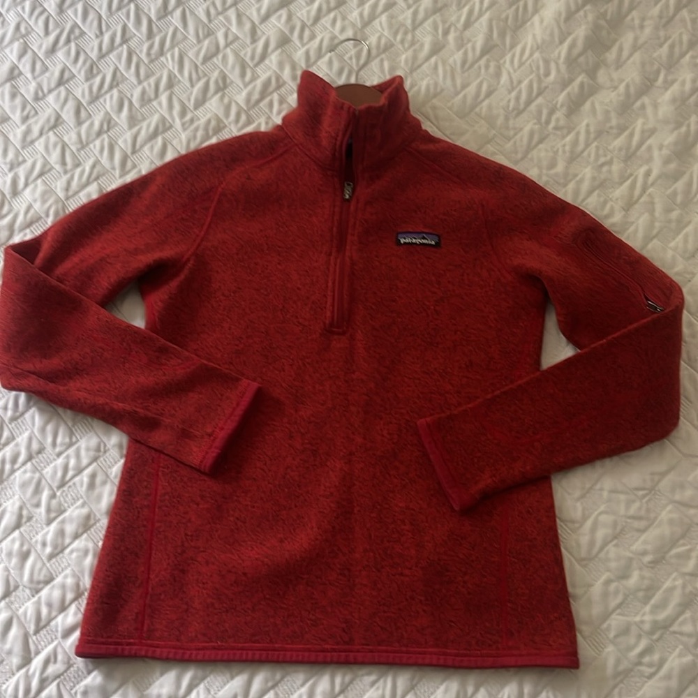 Patagonia Women’s Better Weather Sweater in Size S Red